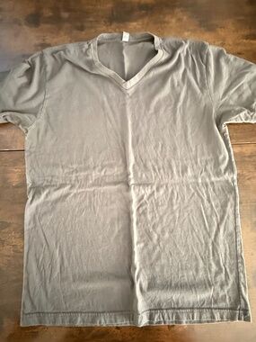 Next Level Gray L Men’s Shirt V Neck